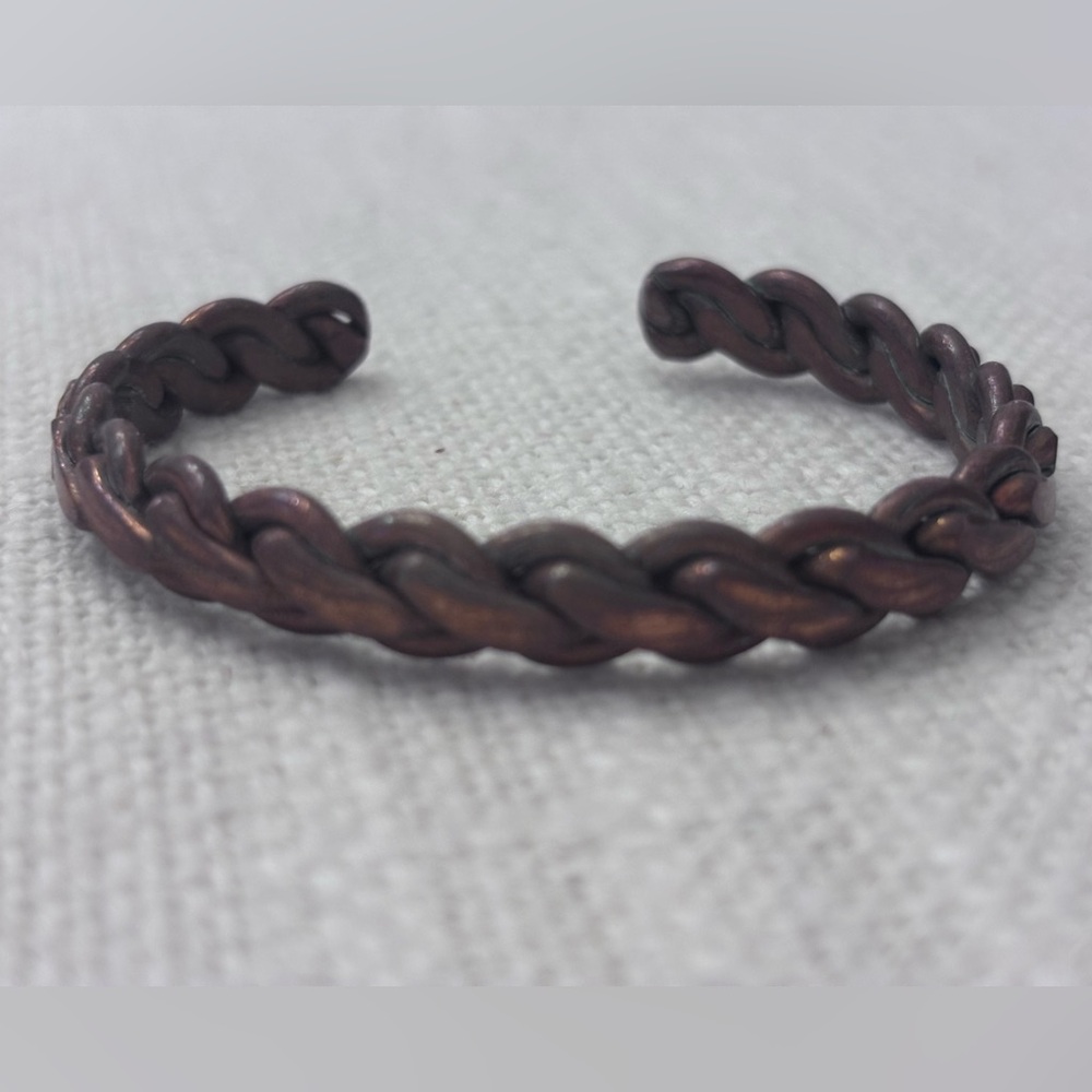 Copper Braided Women’s Bracelet